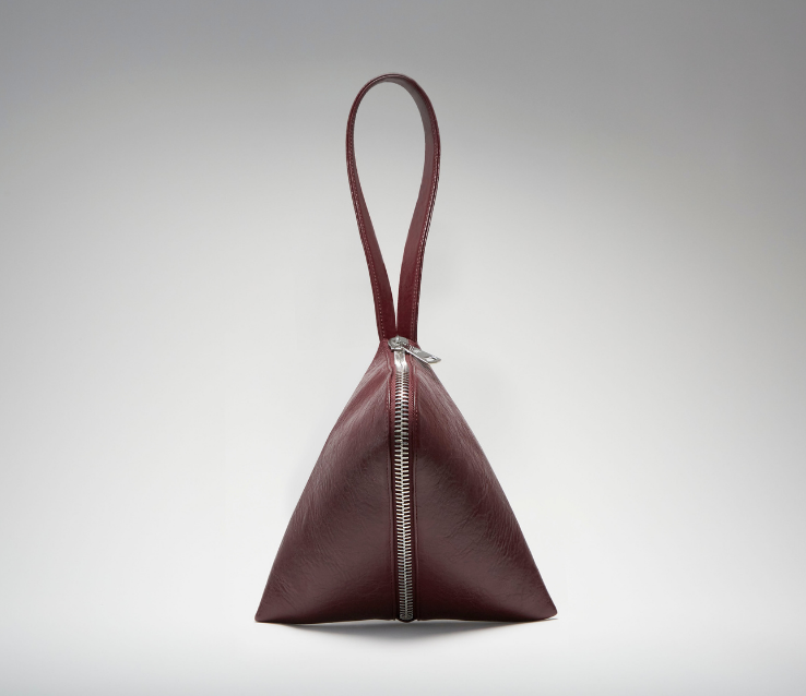 SAC FORTUNE COOKIE VERNIS BORDEAUX