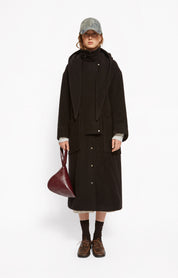 SAC FORTUNE COOKIE VERNIS BORDEAUX