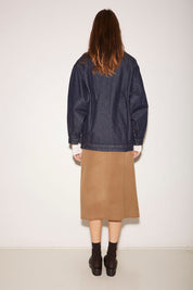 VESTE HENRI EN DENIM BRUT