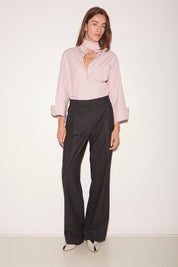 PANTALON OSCAR EN LAINE ANTHRACITE
