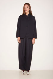 VESTE KAIA EN LAINE NAVY