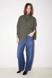 CHEMISE FIRST EN COTON CHARBON