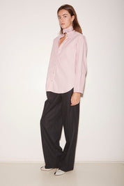 CHEMISE ALLY EN POPELINE ROSE