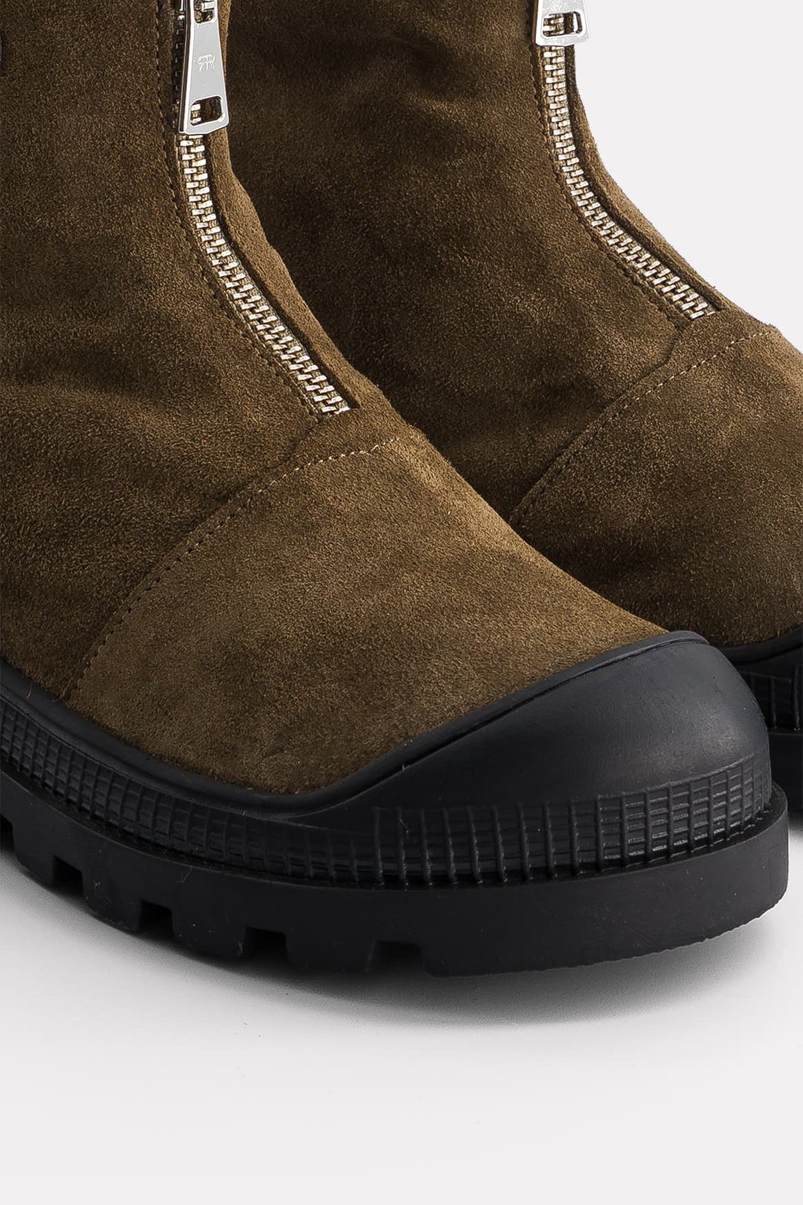 BOOTS CUIR SUÈDE NEVADA KAKI - ROSEANNA