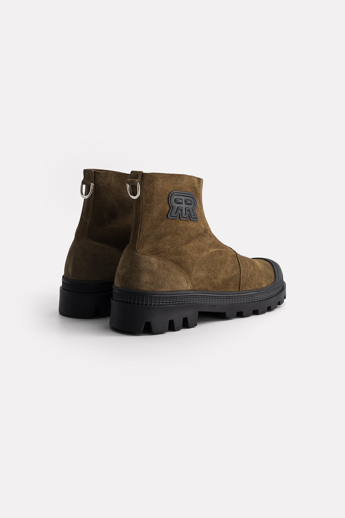 BOOTS CUIR SUÈDE NEVADA KAKI - ROSEANNA