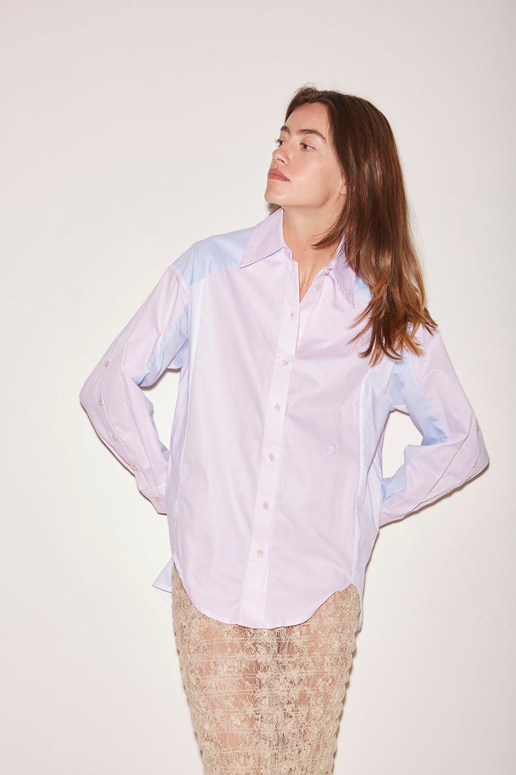 CHEMISE BLONDIE EN COTON MULTI - ROSEANNA