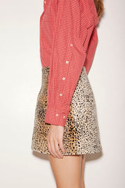 CHEMISE FIRST EN COTON ROUGE - ROSEANNA