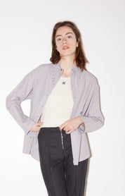 chemises ally roma - geometrique perle - ROSEANNA