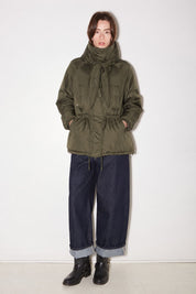 DOUDOUNE MATELASSÉE EN NYLON PARK COOKIE - ROSEANNA