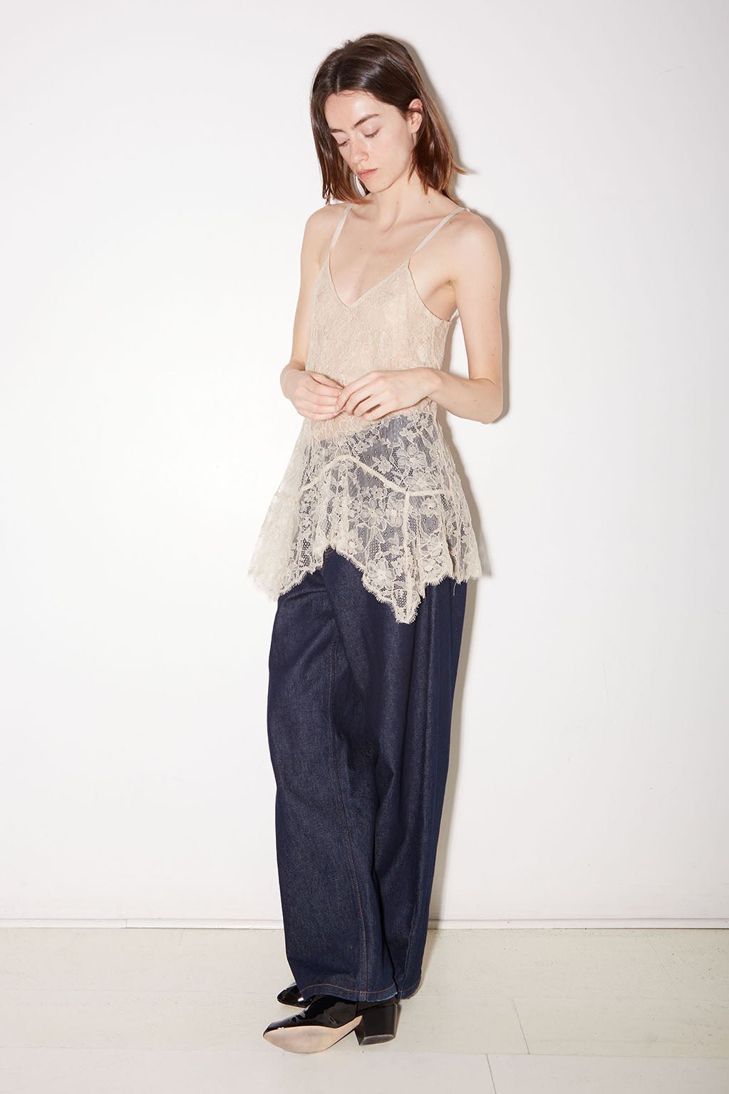 JEAN BARREL HILTON EN DENIM BRUT - ROSEANNA