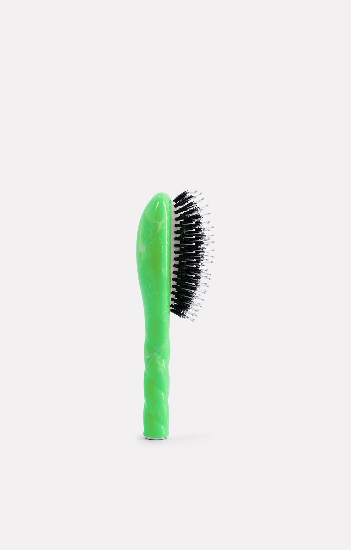 Le duo Petite Brosse Indispensable Douceur N°3 et sa Pochette Cover Lime - ROSEANNA