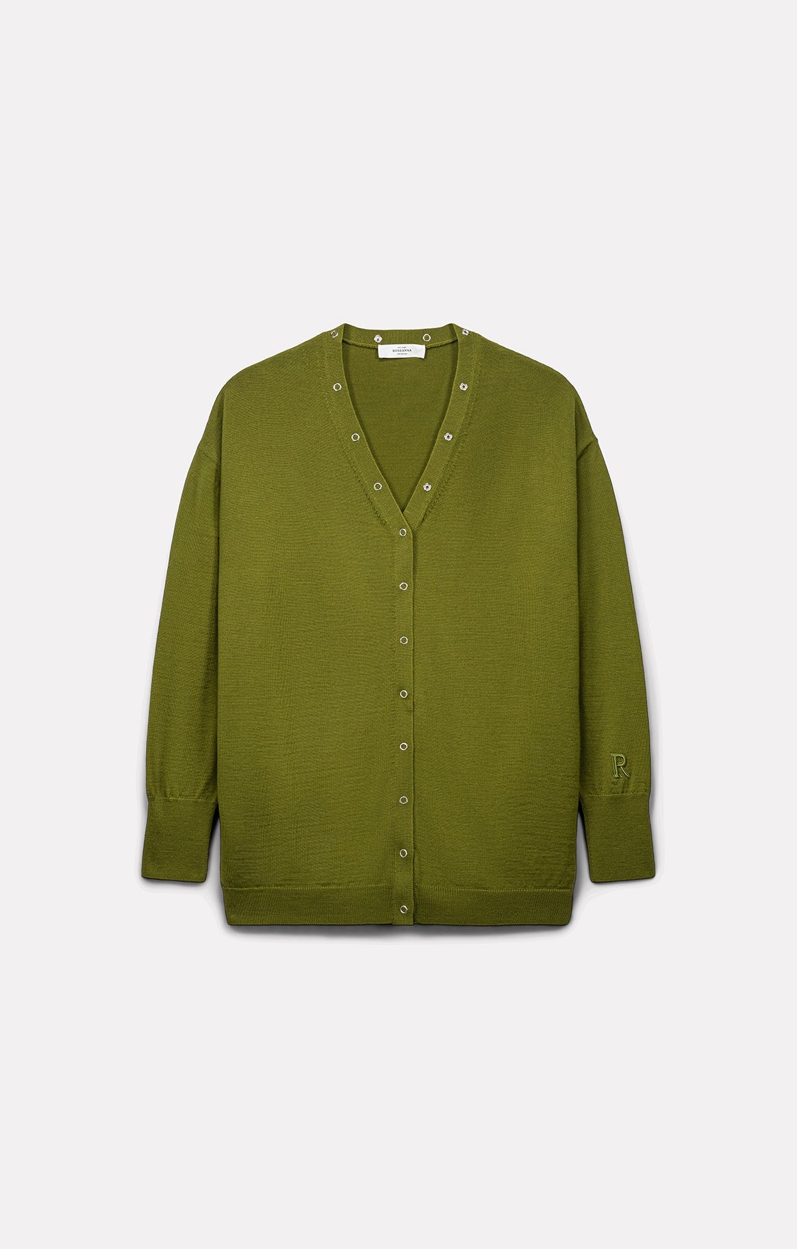 GILET LUCIA EN LAINE MÉRINOS MOUSSE - ROSEANNA
