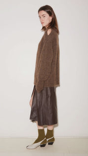 PULL KURT EN MOHAIR COOKIE