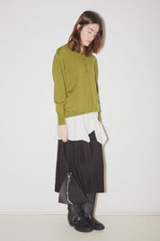 SAC FORTUNE COOKIE EN CUIR NOIR