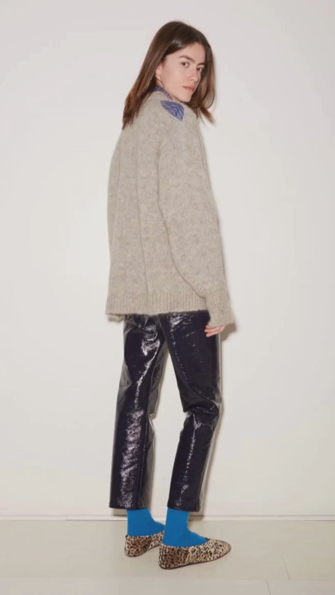 PULL KURT EN MOHAIR PERLE