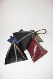 SAC FORTUNE COOKIE VERNIS BORDEAUX - ROSEANNA