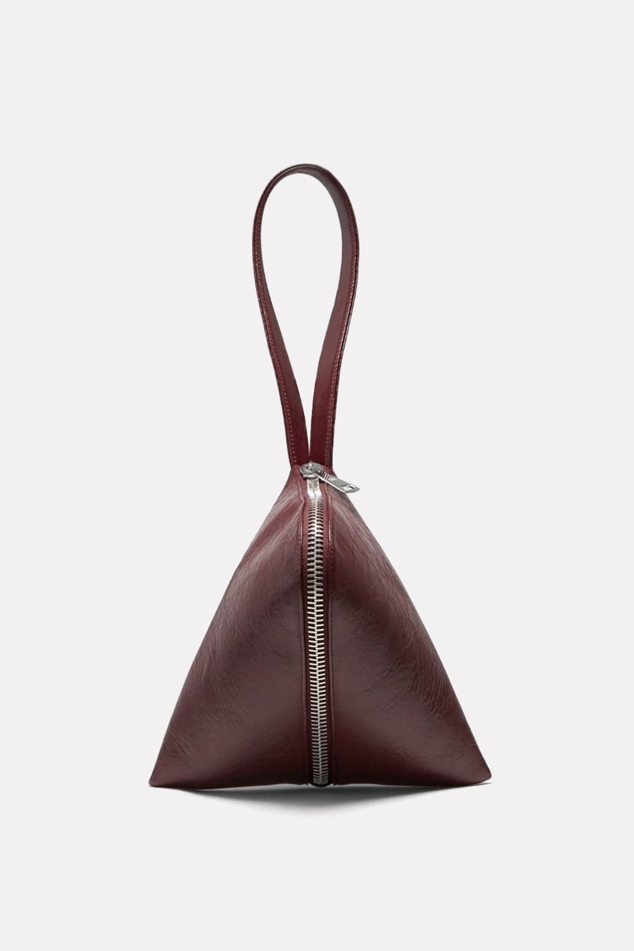 SAC FORTUNE COOKIE VERNIS BORDEAUX - ROSEANNA