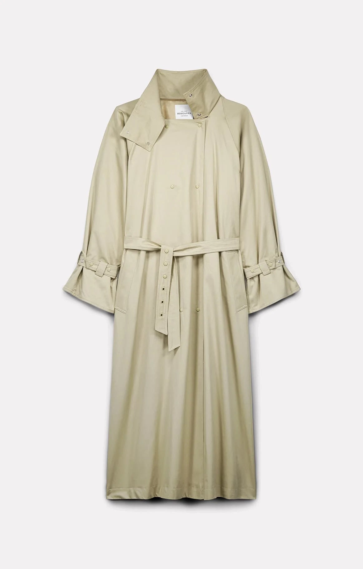 TRENCH YOKO EN GABARDINE DE COTON BEIGE - ROSEANNA