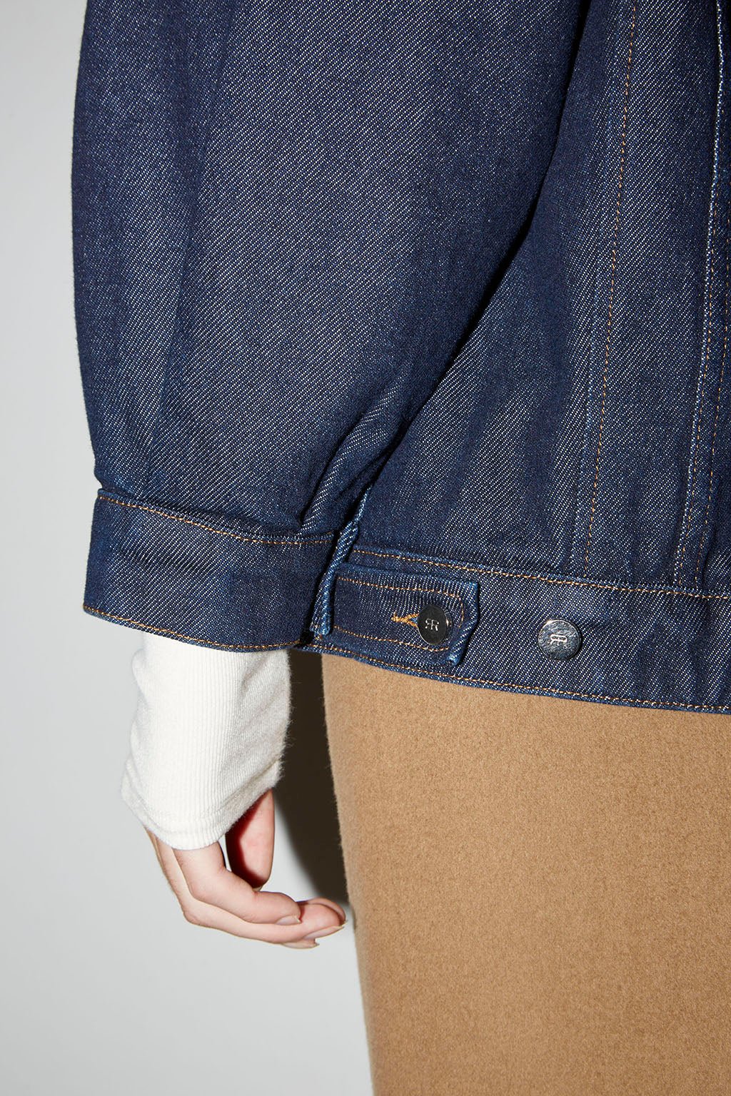 VESTE HENRI EN DENIM BRUT - ROSEANNA