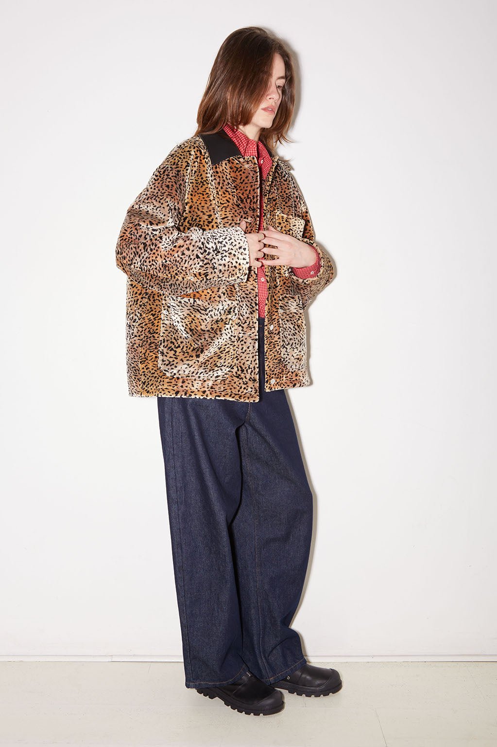 VESTE SISTER EN VELOURS WILD - ROSEANNA